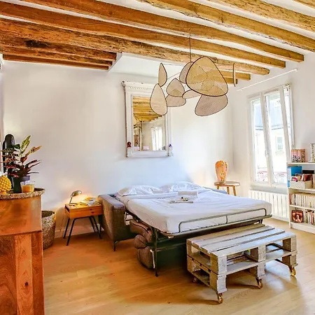 Guestready - Loft-inspired Flat Near Montmartre Sleeps 4 Apartment Paris